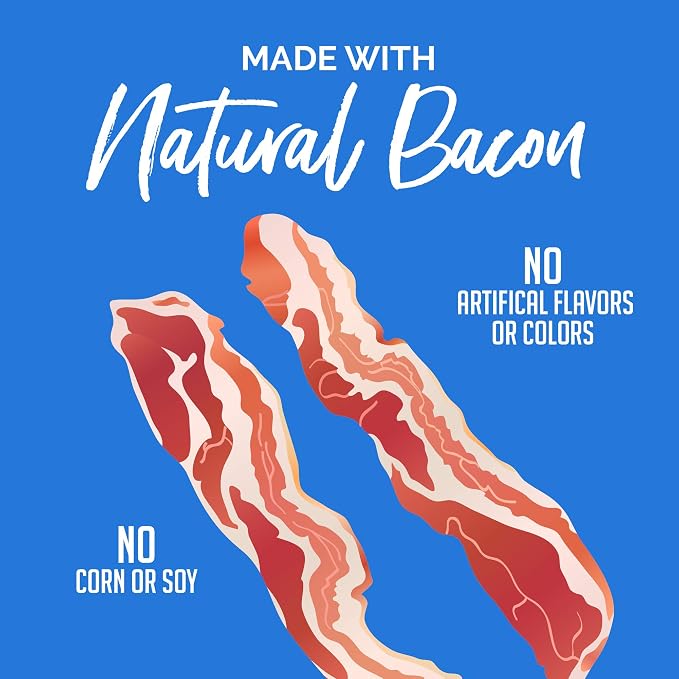 Buddy Biscuits Trainers Training Bites Soft & Chewy Dog Treats, Bacon, 10 oz. Pouch (Pack of 2)