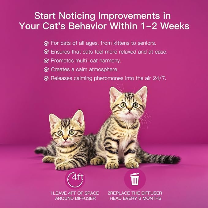 Cat Pheromones Calming Diffuser Premium for Cat Calming Diffuser | Cat Pheromones Calming Diffuser Premium Pheromone Diffuser Cat Pheromones Diffuser - Cat Calming Pheromone Diffuser