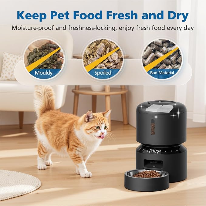 24 Pack Pet Food Desiccant Bags for Petlibro Automatic Cat dog Feeders, Keep Pet Food Dry and Fresh, for Model PLAF001, PLAF101, PLAF005, PLAF006, PLAF103, PLAF203
