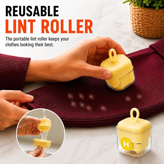 4-in-1 Pet Hair Remover Kit with Pet Hair Removal Glove, Dog Brush for Shedding, Self Cleaning Slicker Brush, Silicone Pet Hair Remover,Reusable Lint Roller for Dogs, Cats, Furniture, Carpet & Clothes