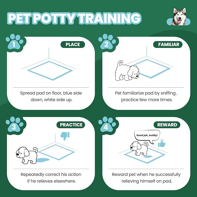 IMMCUTE 50 Pack Dog Pee Pads, 30"x36" Great Value Puppy Pads XL, Pee Pads for Dogs Cats Extra Large, Wee Wee Pads for Potty Training, Disposable Doggie Pads Super Absorbent & Leak-Proof