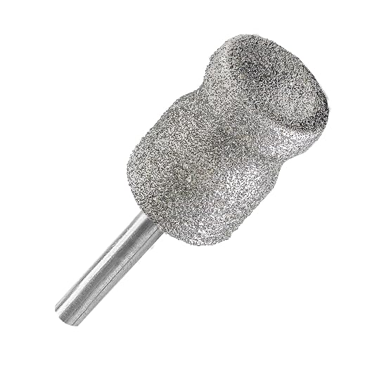 Diamond Rotary Pet Nail Grinder Bits Dog Nail Grinder Replacement Head - 1/8" Replacement Grinder Wheel for Animals Nail Care(D)