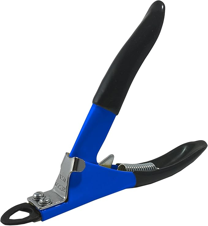 Resco Deluxe Dog Nail Clippers - Professional USA-Made Guillotine Trimmer - Heavy Duty Steel - Small/Medium Kit