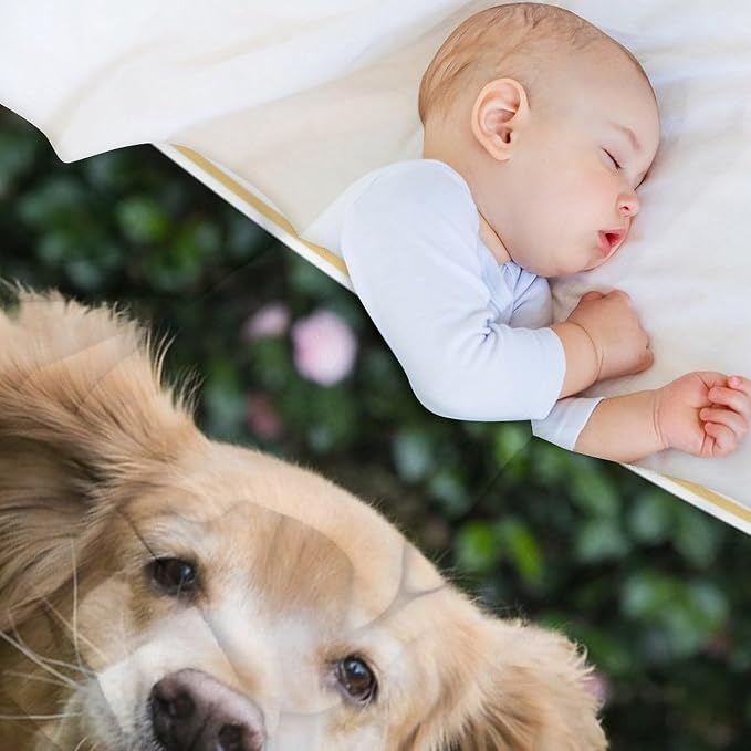 Artsadd Personalized Memorial Blanket with Pictures Pet Loss Sympathy Gift in Memory of Dog Cat Custom Photo Blanket