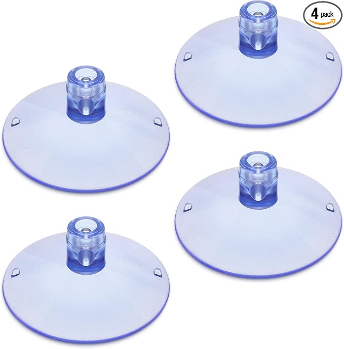 4 Pieces Cat Window Perch Suction Cup Cat Window Bed Suction Cup Replacement Suckers for Hammock Hanging Pet Supplies Indoors