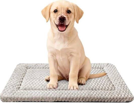 Dog Bed Mat - Reversible Dog Crate Bed Mats, Soft & Breathable Kennel Pad, Durable Crate Bed for Small Medium Large Dogs & Cats