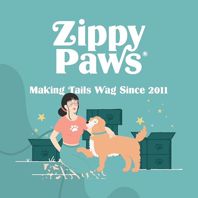ZippyPaws NomNomz - Dog Squeaky Toys to Keep Them Busy, Funny Food Plush for Small & Medium Dogs, Cute Stuffed Puppy Toy, Pet Products, Gift for Dogs of All Breeds, Soft and Cuddly - Pizza
