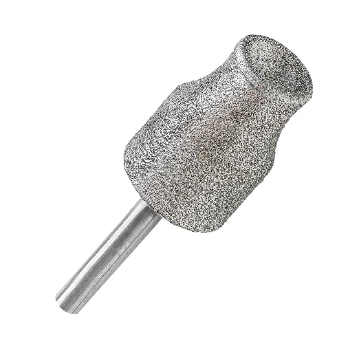 Diamond Rotary Pet Nail Grinder Bits Dog Nail Grinder Replacement Head - 1/8" Replacement Grinder Wheel for Animals Nail Care(A)