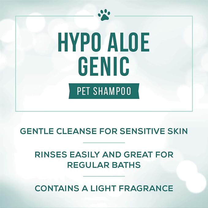 Nature's Specialties Hypoallergenic Ultra Concentrated Aloe Dog Shampoo for Pets, Makes up to 8 Gallons, Natural Choice for Professional Groomers, for Sensitive Skin, Made in USA, 32 oz