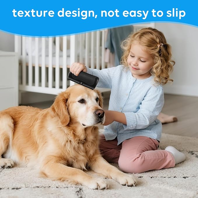 Deshedding Dog Brush, Grooming Deshedding Brush Ergonomic Pet Groomer Tool | For Dogs, Cats, Rabbits, Horses Remove Short and Long Hair