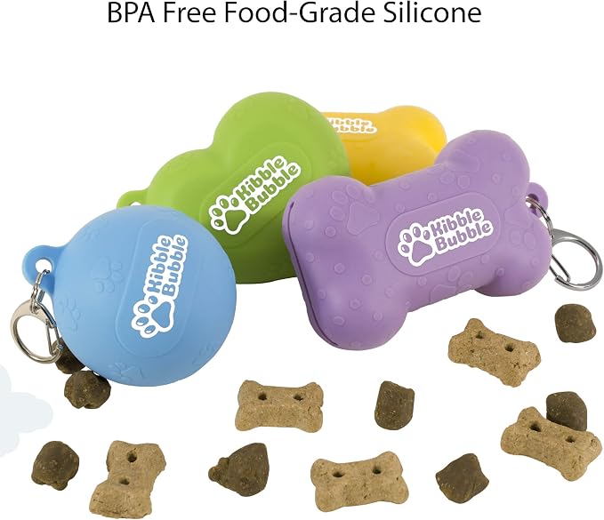 Dog Treat Pouch, Yellow Bone (30747-O) 4.3" x 2.6" (Pack of 5)