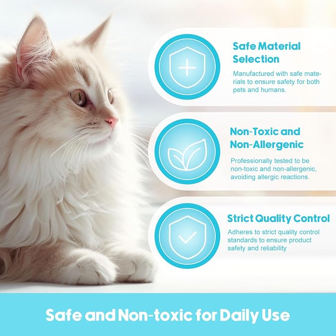 Cat Calming Diffuser 2 Pack Multi Cat Pheromones Diffuser Helps Calm Cats for 30 Days Effectively Relieve Anxiety Stress