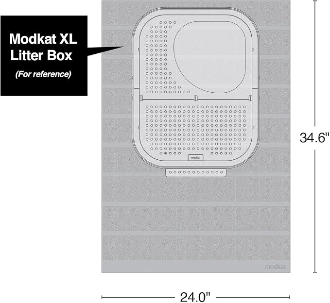 Modkat Litter Mat Large - Gray