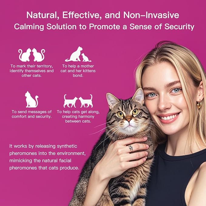 Cat Pheromones Calming Diffuser Premium for Cat Calming Diffuser | Cat Pheromones Calming Diffuser Premium Pheromone Diffuser Cat Pheromones Diffuser - Cat Calming Pheromone Diffuser