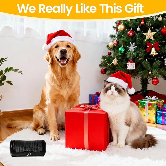 Dog Cat Deshedding Brush, Pet Hair Remover Grooming Cat Brush for Pet Short/Long Hair, Gentle Grooming Tool for Matted & Loose Hair for Dogs, Cats & Horses