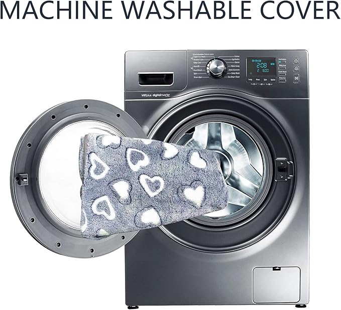 VANKEAN Reversible Cool/Warm Crate Mat Waterproof Washable Firm S-XXL Grey