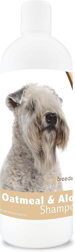 Healthy Breeds Soft Coated Wheaten Terrier Oatmeal Shampoo with Aloe 16 oz