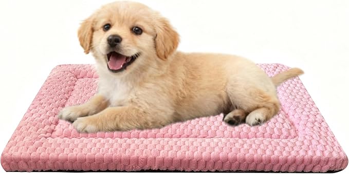 Dog Bed Mat – Soft & Comfortable Dog Kennel Pad for Crate – Durable Crate Bed & Mat for Dogs & Cats – Ideal for Crate, Kennel, and Home Use