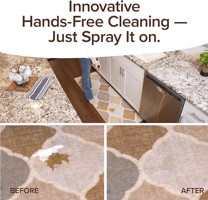 Bull Shot Pro Carpet, Professional Strength Carpet Spot & Stain Remover | Stain-lifting foam action, removes coffee, soda, wine, grease, new & old stains, just point & spray