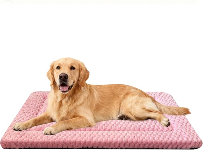 Dog Bed Mat – Soft & Comfortable Dog Kennel Pad for Crate – Durable Crate Bed & Mat for Dogs & Cats – Ideal for Crate, Kennel, and Home Use