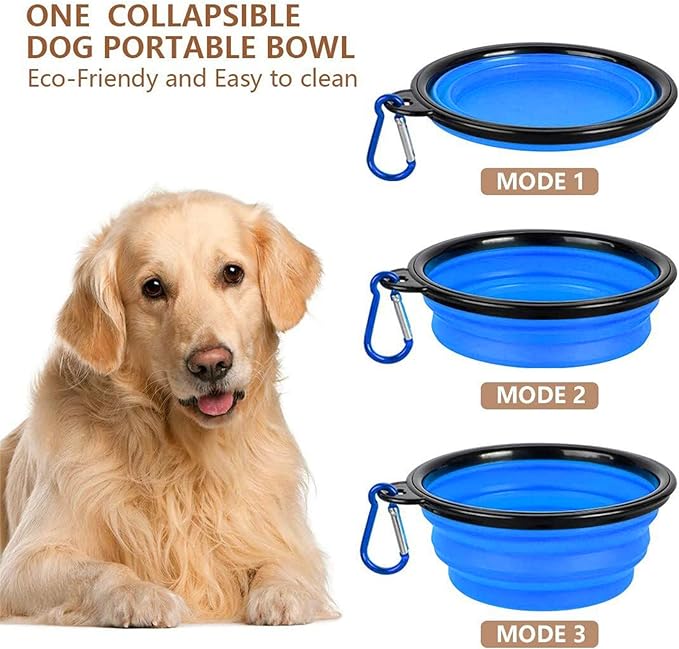 TIOVERY Dog Food Storage Container, 5-7 Lbs Airtight Pet Food Container, Cat food Container Dispenser with Portable Handle, Pouring Spout, Measuring Cup and a Collapsible bowl for Dogs Cats White/6Qt
