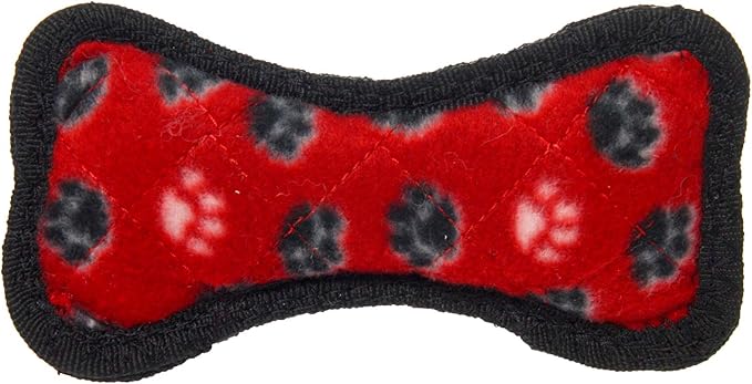TUFFY® : 2 Pack Bone Dog Toy: Ultra Durable Plush Toy with Multiple Layers & Reinforced Seams, Washable and Floats, Original Construction