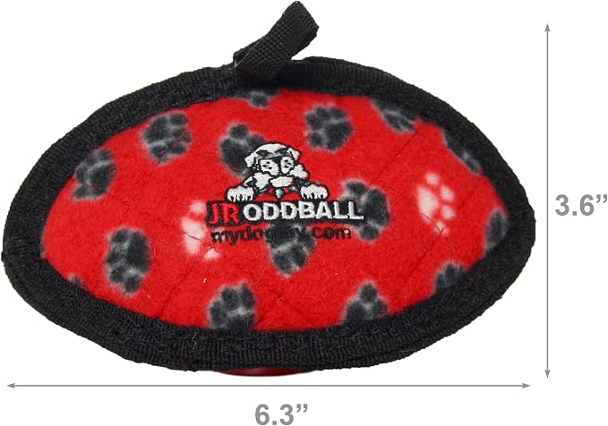 TUFFY® : 2 Pack Odd Ball Dog Toy: Ultra Durable Plush Toy with Multiple Layers & Reinforced Seams, Washable and Floats, Original Construction