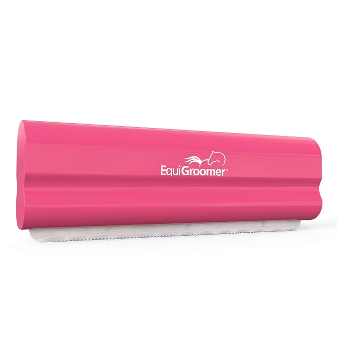EquiGroomer 5-Inch Undercoat Deshedding Brush for Dogs & Cats, Pink | Best for dogs up to 100 lbs and cats of any size, short or long hair, stainless blade, no cutting or pulling