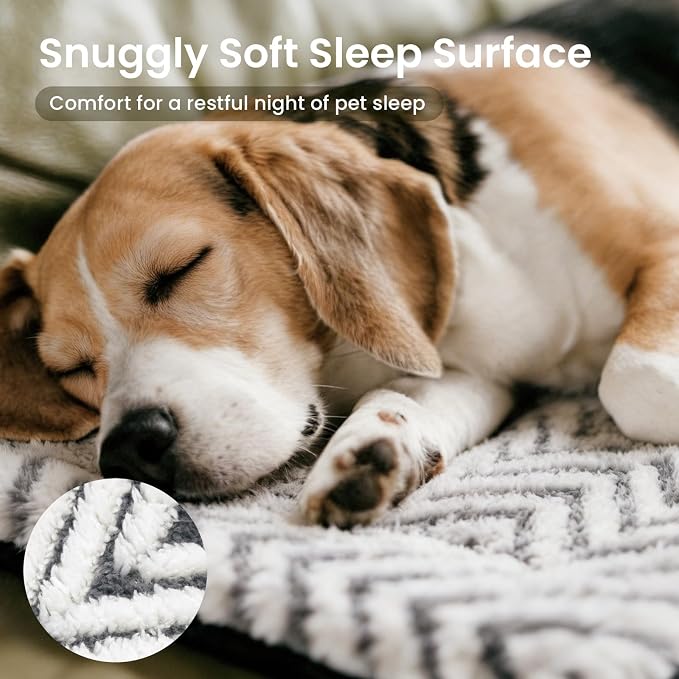 Mora Pets Cat Beds for Indoor Cats Washable Cat Mat Bed Flat Dog Crate Pad | Ultra Soft Cat Bed for Carrier, Puppy Crate Pad for Dog Cages Cozy Sleeping Liner, Small Cat Pillow Cushion Anti Slip 22 x 13