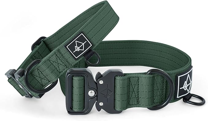 Made to ROAM Premium Dog Collar - Adjustable Heavy Duty Nylon Collar with Quick-Release Metal Buckle (Maine Marina, Classic Size 0)