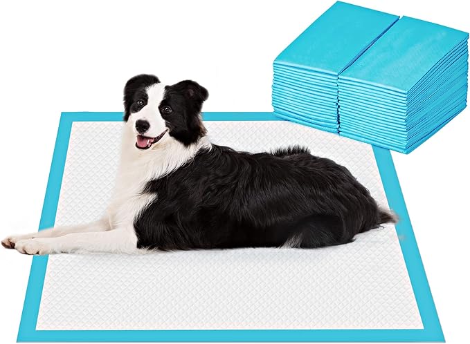 BESTLE Extra Large Pet Training and Puppy Pads Pee Pads for Dogs 28"x34" -18 Count Super Absorbent & Leak-Proof