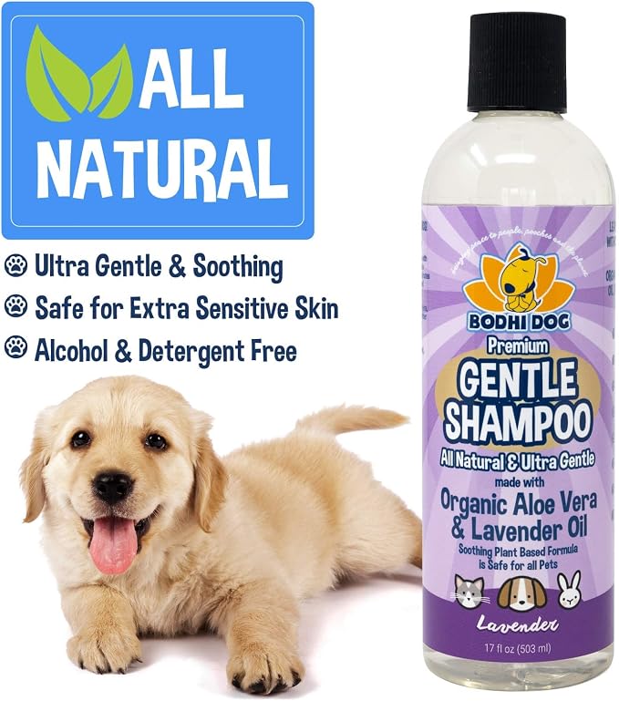 Puppy Shampoo, Tearless & Extra Gentle for Sensitive Skin, Made in USA 17oz