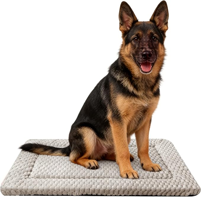Dog Bed Mat - Reversible Dog Crate Bed Mats, Soft & Breathable Kennel Pad, Durable Crate Bed for Small Medium Large Dogs & Cats