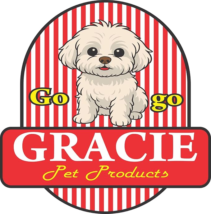Go Go Gracie Leak-Proof Dog and Puppy Potty Training Pee Pads with Quick-Dry 5-Layer Super Absorbent Surface for Floor Protection, Large Size, 23.62x23.62, Blue & White, 40 Count