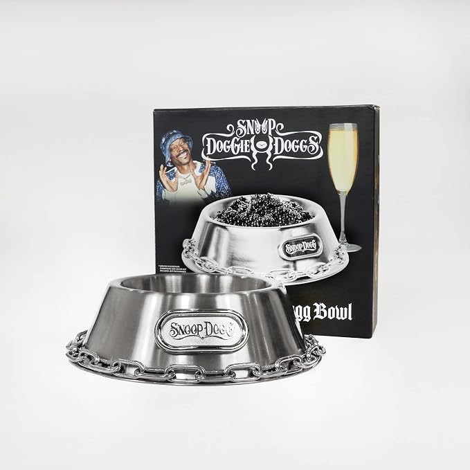 Snoop Doggie Doggs Off The Chain Deluxe Pet Bowl