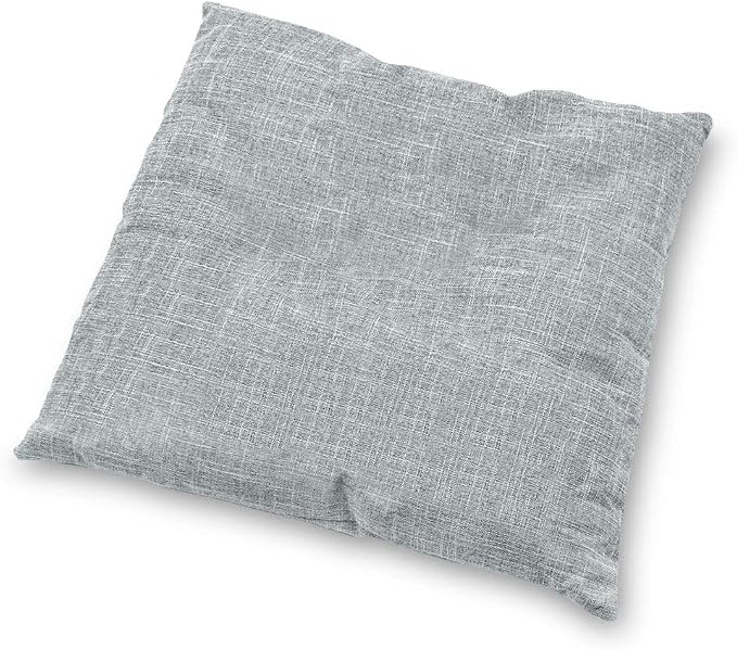 Best Pet Supplies Dog House Bed Crate Mat Tent Indoor Round Soft Plush for Small, Medium, and Large Breeds - Gray Linen, 19 x 19 x H:19"