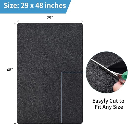Kennel Pad Dog Crate Mat Liner, 48" x 29" - 2 Pack | Waterproof, Non-Slip, Washable Puppy Pee Pad for Kennel Training - Under Pet Cage to Protect Floors, Thin Cut to Fit Design