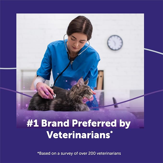 FELIWAY Optimum Cat Calming Diffuser Refill – Cat Pheromone Diffuser Refill for Advanced Support to Reduce Stress, Spraying, Scratching, Fighting and Hiding– 2 Pack