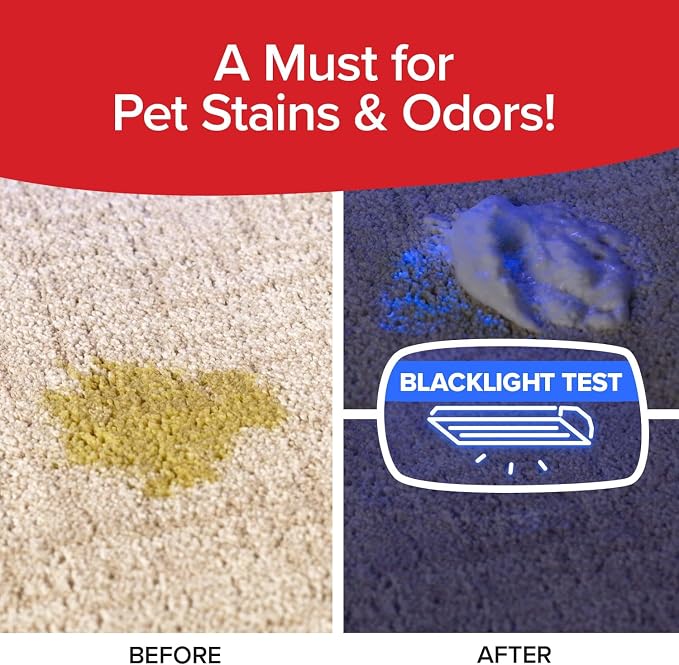 Bull Shot Pro Carpet, Professional Strength Carpet Spot & Stain Remover | Stain-lifting foam action, removes coffee, soda, wine, grease, new & old stains, just point & spray