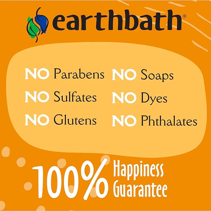 earthbath, Oatmeal & Aloe Conditioner - Dog Conditioner for Allergies & Itching, Dry Skin, Dog Wash that Helps Detangle & Relieve Itching, Made in USA, Cruelty Free Pet Conditioners - 16 Oz (1 Pack) | Dog Conditioner for Allergies & Itching, Dog Wash T...