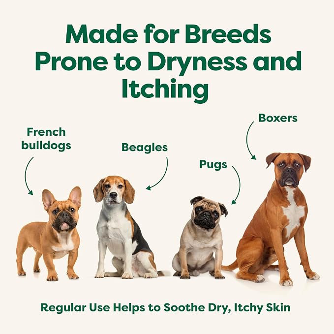 Earth Rated Hypoallergenic 3-in-1 Soothing Dog Shampoo & Conditioner for Dogs & Puppies, Deodorizing, 98.5% Natural Origin Ingredients, 16 oz