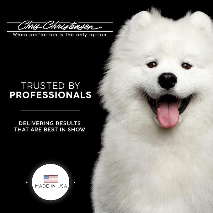 Chris Christensen Mystic Ear Cleaner for Dogs & Cats – Professional Grooming Solution for Ear Hygiene, Removes Debris & Wax, Quick-Drying Formula, Made in the USA, 8 oz