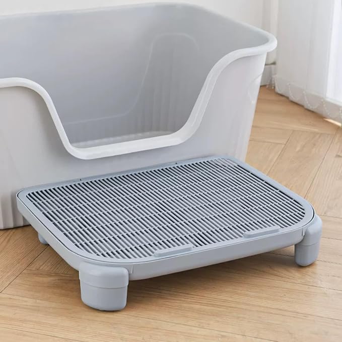 Greywaterproof Cat Mat, 19.69"X15.95"X3.54" Litter Box Mat, Easy Clean, Non-Slip, Urine-Proof Kitty Litter Catcher Mat