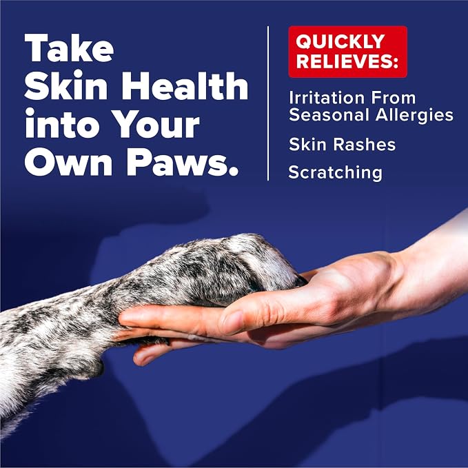 TropiClean OxyMed Medicated Dog Shampoo for Allergies and Itching, 20oz