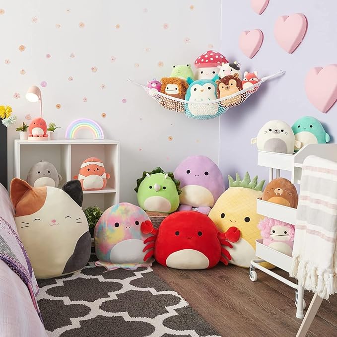 Squishmallow Official Kellytoy Collectible Pet Squad Dogs Cats Bunnies Frogs Squishy Soft Animals (Denton Chameleon, 8 Inch)