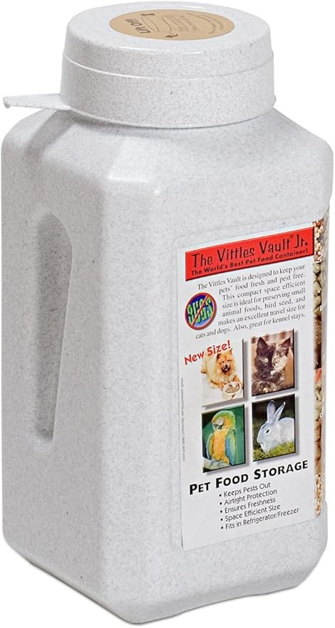 Vittles Vault Vittles Vault Junior Pet Food Storage Container, 4 Pounds | Made in USA