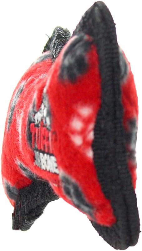 TUFFY® : 2 Pack Bone Dog Toy: Ultra Durable Plush Toy with Multiple Layers & Reinforced Seams, Washable and Floats, Original Construction