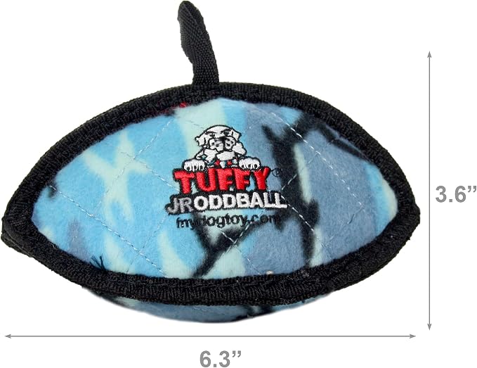 TUFFY® : 2 Pack Odd Ball Dog Toy: Ultra Durable Plush Toy with Multiple Layers & Reinforced Seams, Washable and Floats, Original Construction