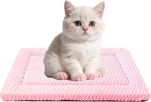 Cat Bed Mat - Durable & Cute Crate Beds for Extra Small Dogs & Cats, Comfortable Kennel Pad for Home, Crate & Travel