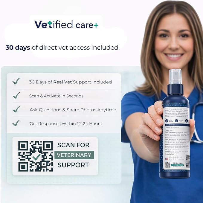 Ear Infection Treatment XL+ Dogs & Cats Ear Cleaner - 2 in 1 Dual Action Help with Yeast, Odor, Earwax & Buildup - 12 fl oz - NDC: 86247-004-12